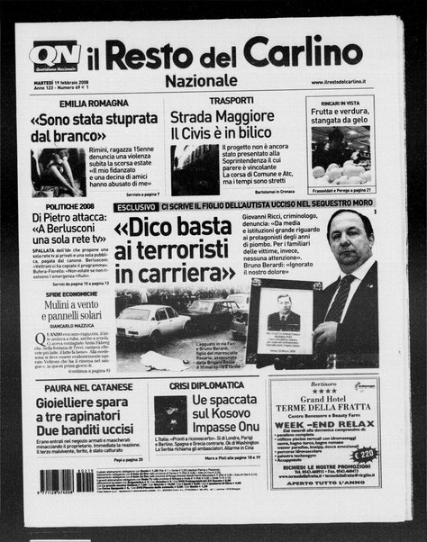 Il Resto del Carlino : giornale dell'Emilia